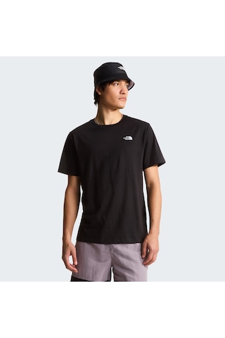 The North Face M Evolution Simple Dome Regular Short Sl Erkek T-shirt-32591 Siyah
