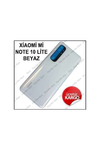 Xiaomi Mi Note 10 Lite Arka Kapak Batarya Pil Kapağı