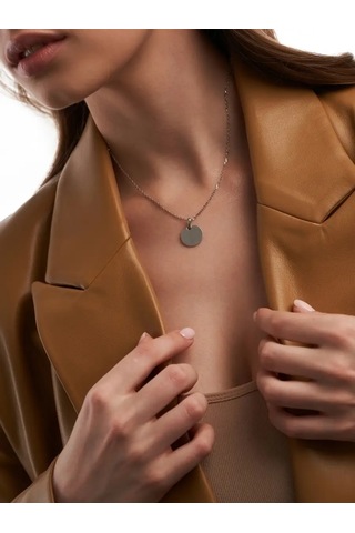 Sılverme 925 Gümüş Madalyon Kolye 29449614