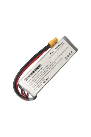 7.4v Li-po Pil - 1800mah 30c 2s Lityum Polymer Batarya