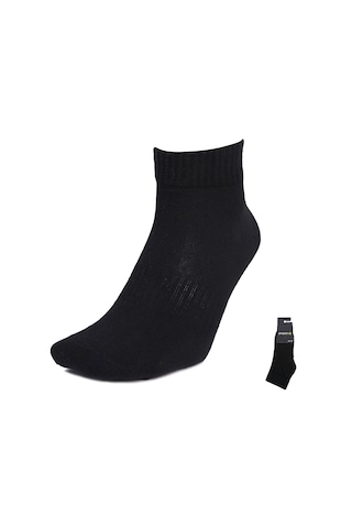 2'li Unisex Siyah Soket Çorap 25yuc008-syh 1738492 Siyah