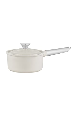 Madame Coco Vincenzo Döküm Alüminyum Sos Tenceresi - Gri/bej - 18 Cm 8684427212950 Çok Renkli