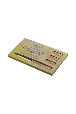 Opinel Op-001515 Bon Appetit South 4'lü Naturel Zeytin Sap Sofra