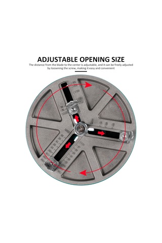 Ayarlanabilir Yuvarlak Delik Testere Aracı, Çap 45130mm, Sondaj İçin Ayarlanabilir Yumruk Testeresi