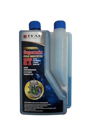 İtal Supermix 2t 2 Zamanlı Ölçekli Mavi Motor Yağı 1l İtal Supermix 2t 2 Zamanlı Ölçekli Mavi Motor Yağı 1l
