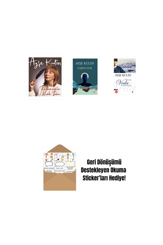 Kalemimle Kırk Sene Ciltli + Yarın Yok + Veda Midi Boy + Okuma Sticker'ları