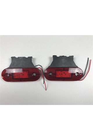 Replax Kırmızı Kasa Lamba 12V Sallamalı 6 Ledli Dorse Lambası Tas12Vkd