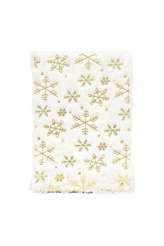 A5 Peluş Kapaklı Kar Desenli Defter 80 Yp