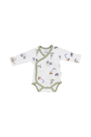 Tiffany Baby & Kids Tiffany Baby Work Machine Theme Kruvaze Bebek Body 13022 Ekru