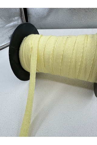 Paşateks 1 Cm Balıksırtı Şerit-5 Metre-sarı