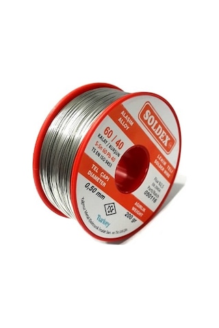 Soldex 200Gr 0.50Mm 60/40 Lehim Teli