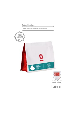 Ethiopia Shakiso Guji Çekirdek Kahve 250 G Specialty Coffee Yıkanmış %100 Arabica