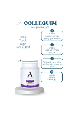 Anatolian Collegium Kolajen Kapsül 750 MG 30 Kapsül