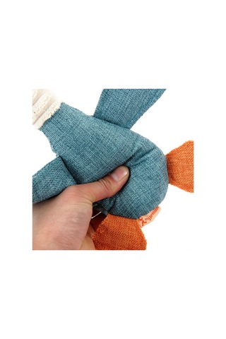 Mixpet 30 CM Sert Peluş Ördek Diş Kaşıma Köpek Oyuncağı Çok Renkli