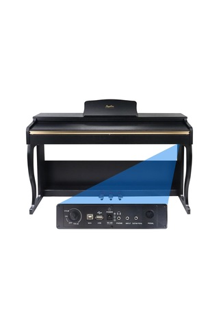 Jwin Sapphire Sdp-214 Çekiç Aksiyonlu 88 Tuşlu Dijital Piyano - Siyah
