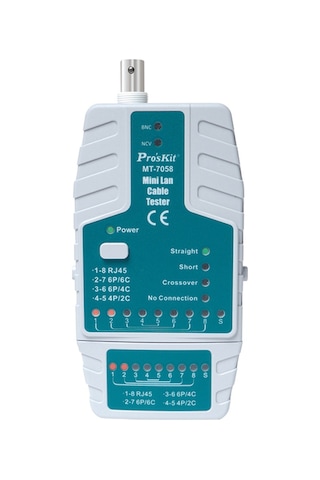 Proskit Mt - 7058 Mini Lan Kablo Test Cihazı