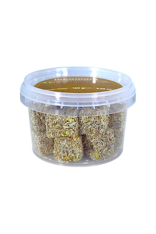 Kadayıf Kaplı Çifte Kavrulmuş Antep Fıstıklı Lokum 150 Gr