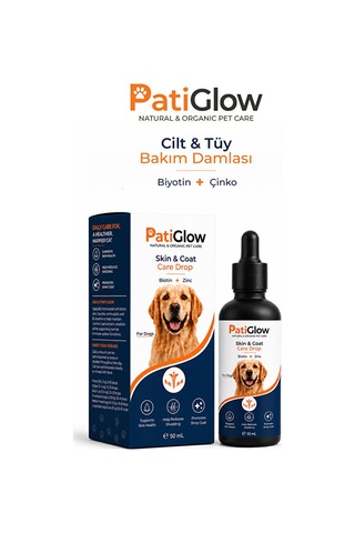 Patiglow Köpek Tüy Ve Cilt Bakım Damlası 50 Ml