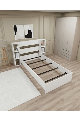 Arnetti Smart Karyola 90x190 Yatak Uyumlu Beyaz