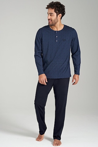 Pijadore 1686 Erkek Uzun Kollu Pijama Takım 001