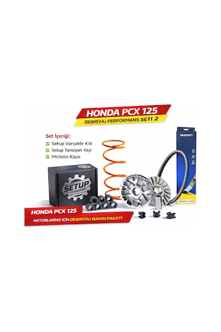 Setup Motorcycle Honda Pcx 125 Debriyaj Performans Seti 2018-2020 Model