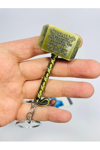 Marvel Thor 3d Logo Metal Anahtarlık //8cm