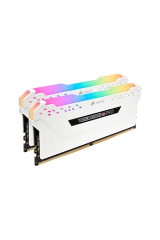 Corsair Vengeance RGB PRO Beyaz CMW16GX4M2D3600C18W 16 GB (2x8) DDR4 3600 MHz CL18 Ram