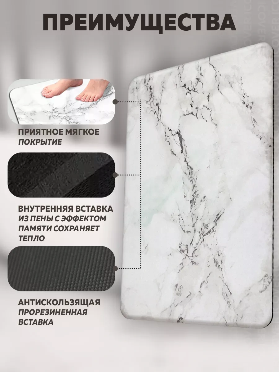 Rıdberg Home Kaymaz Banyo Ve Tuvalet Paspası 155411341 Beyaz Mat