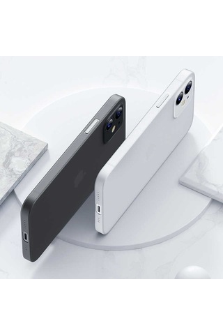 Benks Apple Uyumlu iPhone 12 Mini Kılıf Slim Fit Mat PP Benks Lollipop Protective Kapak ZORE-218479