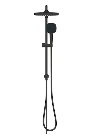 Grohe Tempesta System 250 Cube Duvar Bağlantılı, Divertörlü Duş Sistemi Mat Siyah - 269772431 Siyah