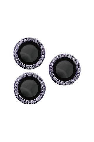 Apple Uyumlu iPhone 14 Pro Zore Cl-06 Kamera Lens Koruyucu Derin Mor