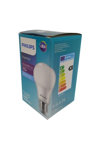 Philips 8W E27 Led Ampul Beyaz 6500K 12 Adet