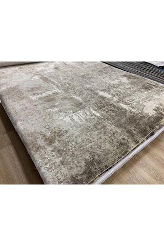 Hoom Rugs Viskos Fr 1217 Beige İthal El Dokuma Halı Bej