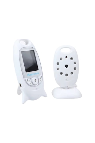 2.0 Lcd Kablosuz Bebek Monitörü Gece Görüş, İki Yönlü Ses, Sıcaklık Ve Ağlama Algılama