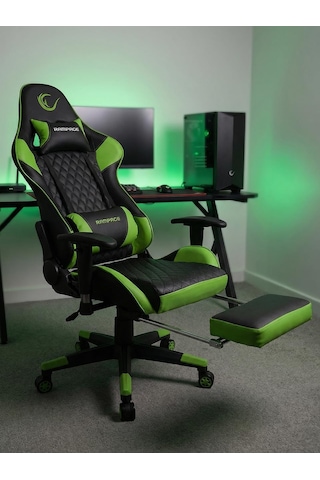 Styles Kl-r61 Yeşil/siyah Gaming Oyuncu Koltuğu Çok Renkli