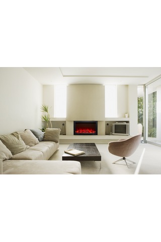 Alaz Efekt Elektrikli Şömine Haznesi Sessiz 95 cm 1800 W Yerli Üretim