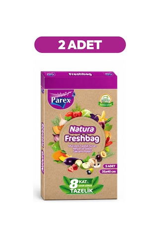 Natura Freshbag Tazeliği Koruyan Poşet İki Paket