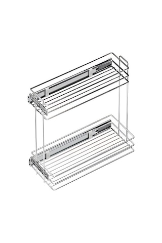 Starax S-2214-c Yandan Teleskopik Raylı Krom Deterjanlık Krom