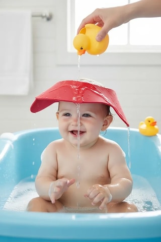Babyjem Banyo Siperi  Kırmızı