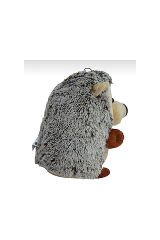 Sevimli Kirpi Peluş Oyuncak Hediyelik Uyku Arkadaşı 30 Cm Krem