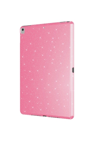 Apsuwa Apple Uyumlu iPad  10.2 8.nesil Kılıf Koton Simli Silikon