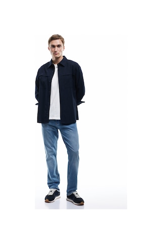Koton Normal Bel Pamuklu Straight Fit Jean Pantolon - Mark Jean Açık İndigo 6wam40102nd Açık İndigo