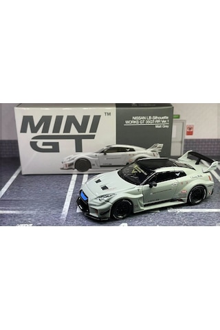 Mini Gt Nissan Lb-silhouette Works Gt 35gt-rr Ver.1 Matt Grey 1248 1/64
