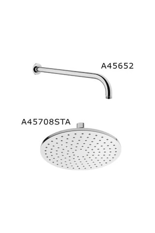 Artema Fold S Ankastre Banyo Duş Takımı Seti Krom