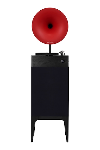 Fennessy İ5 Bluetooth Hoparlörlü 110w Hi-fi Retro Pikap Plakçalar Turntable, Siyah