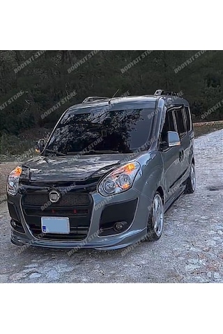 Fiat Doblo D3 Ön Tampon Eki Ön Karlık - Boyasız - Bodykit Store Fiat Doblo D3 Ön Tampon Eki Ön Karlık - Boyasız - Bodykit Store