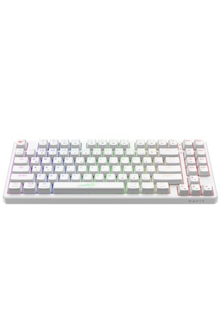 Havit Gamenote Kb904l He Manyetik Rgb Gaming Klavye, 8khz Polling Rate, 85 Tuş, Combatry Edition