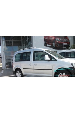 Vw Caddy 2 Üst Port Bagaj Tavan Çıtası 2010 Sonrası Siyah - Gri