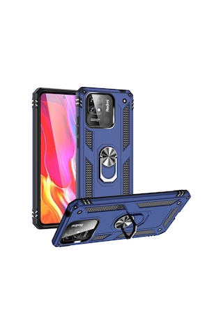 Xiaomi Redmi 10C Kilif Zirhli Standli Miknatisli Tank Kapak 409449165