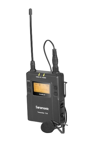 Uwmic9 Kablosuz Ses Sistemi İçin Saramonic Tx9 Mikrofonlu Verici